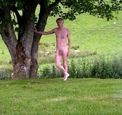 Nude portrait in the countrysidethank you