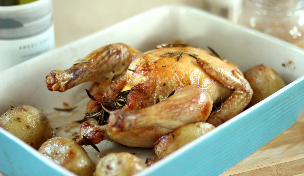 delectabledelight:  Roast Chicken (by carstina) 