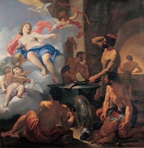 Venere Nella Fucina di Vulcano by Luigi Garzi (1712-1714)