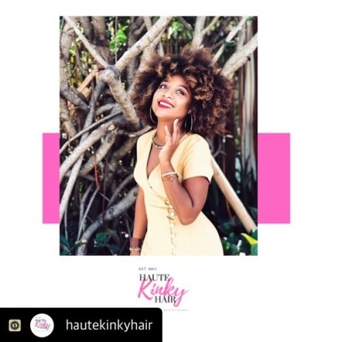 #Repost with@hautekinkyhair // JOIN US LIVE @ 8pm TODAY with our Brand Ambassador @nickysaysyolo ⠀Ch