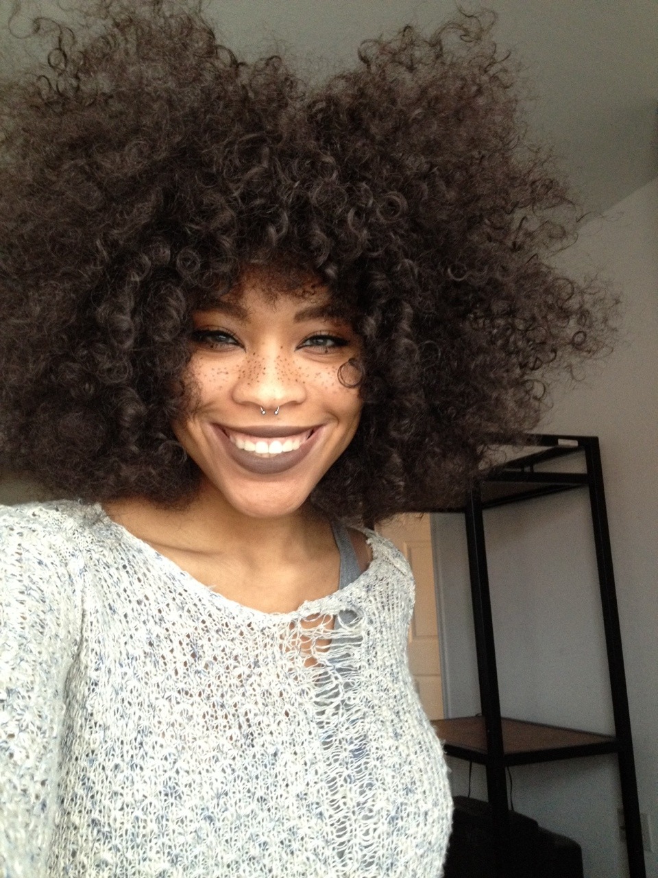 kieraplease:BEWARE OF SELFIES: If you stare at it long enough, you will find something