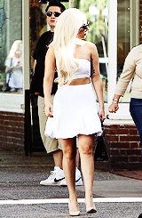 lovewithmm:  Gaga + white 