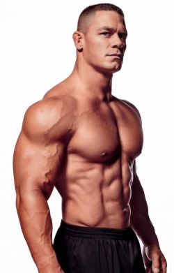 musclehunkymen:  Muscle hunk Jon Cena is DAMN HOT! 