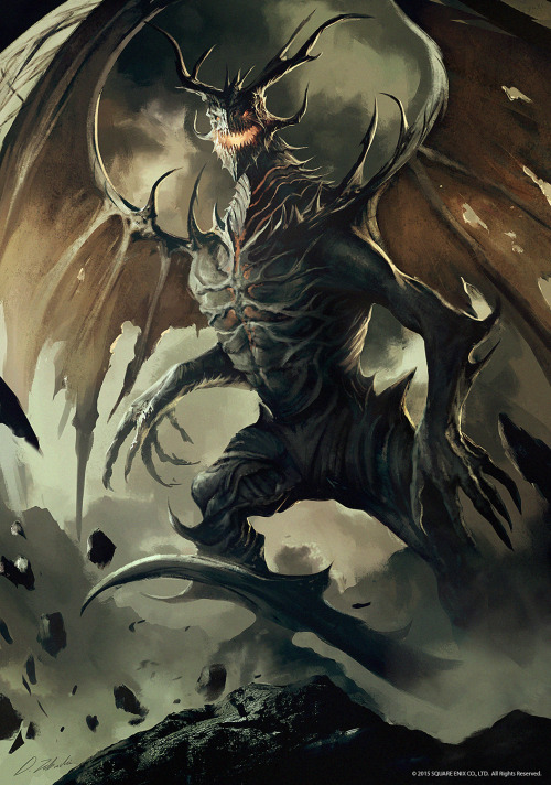 Bahamut by daRoz 