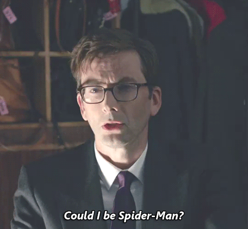 mizgnomer:mizgnomer:Maybe, just maybe, David Tennant wants to be Spider-ManSee also: [ Hulk ] and [ 