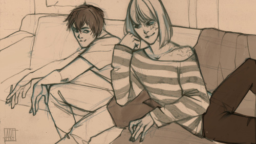 I Dont Know What To Say About This Sketch ._. Its Just Funny To Draw Them