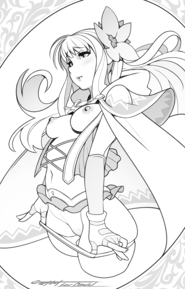 erotibot-art: Sketch for patron Dawid of Fina from Final Fantasy Brave Exvius.What