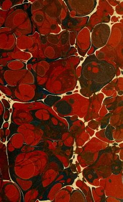 nemfrog:Red marbled endpaper. Tales of wonder. 1801.Internet Archive