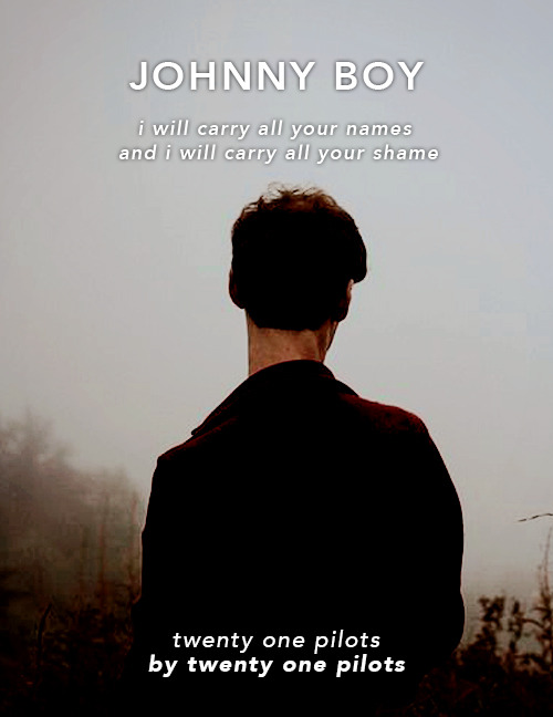 anahthema:  posters for every twenty one pilots song: self titled