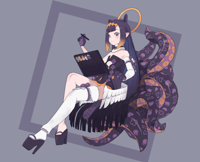 cozywire: I love Ina&rsquo;s drawing streams so much