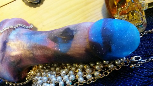 tailsnportholes:A couple of customs going out today! The first one is a very colorful galaxy, and th