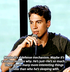   Fan: So I was just wondering, this is specifically about Cosima and Felix and,
