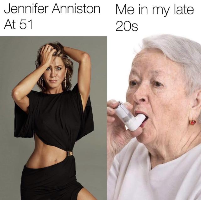 And with one a day, senior edition in my 20s