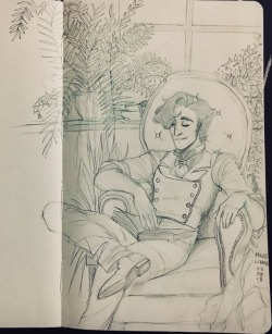 maze-linka: Chillin’ in the green room, he’s probably reading alice in wonderland  Whoa those are a fuckton of plants actually 