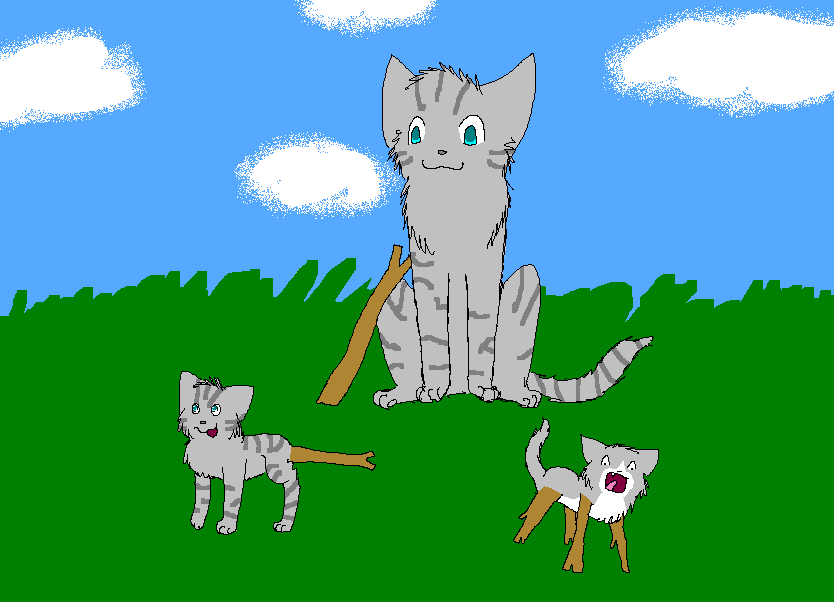 Warrior Cats Jayfeather cursor – Custom Cursor