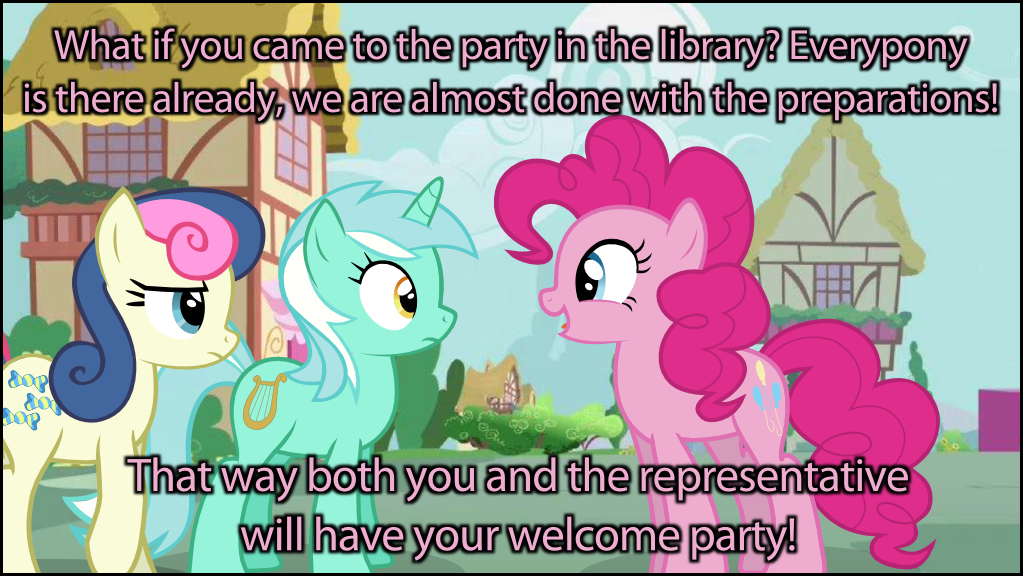 heartstringscomic:  (&frac34;) She understands the situation.  Silly Pinkie xp