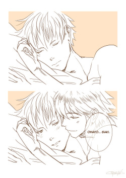 feelyournoise: Noiz is still not used to waking up next to someone…