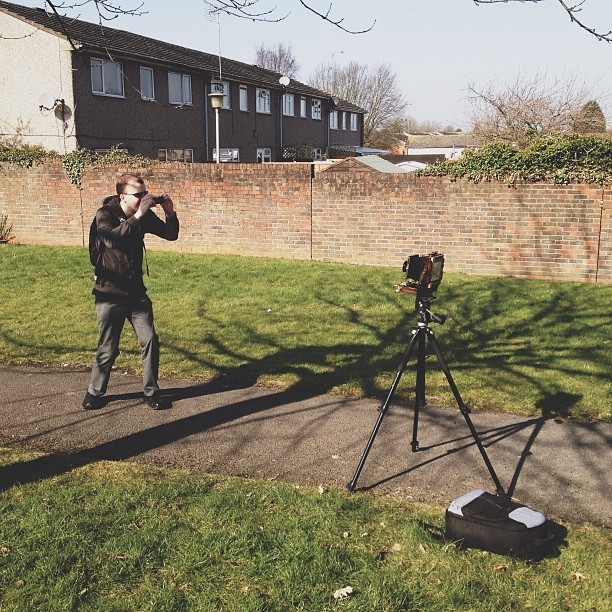 Camera’s getting a bit of attention in Bracknell today.