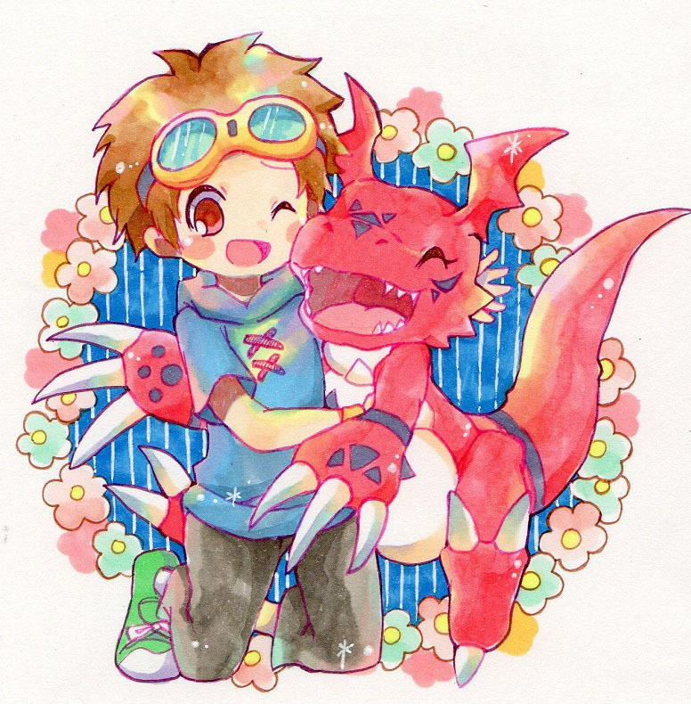 holyangemon:  デジモンまとめ by る Posted with the permission of the artist!