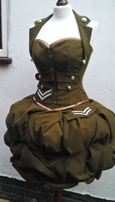 steampunkxlove:
“ British Military Corset
”