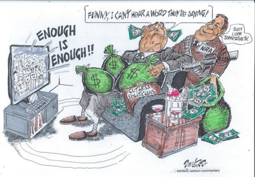 cartoonpolitics:(cartoon by Bill Sanders)
