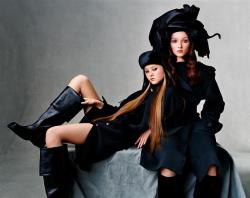 jinxproof:Devon Aoki & Audrey MarnayVogue