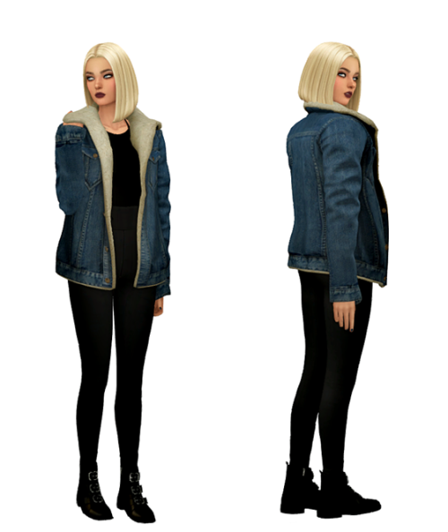 TS4 F/W Outerwear Lookbook Skin 1, 2, 3 / Hair / Eyebrows / Eyes / Nosemask Clothing - Top*Acc 