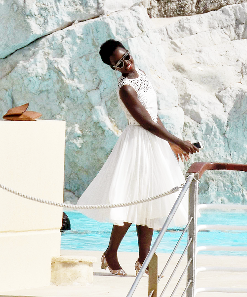 :Lupita Nyong'o at the Hotel du Cap-Eden-Roc