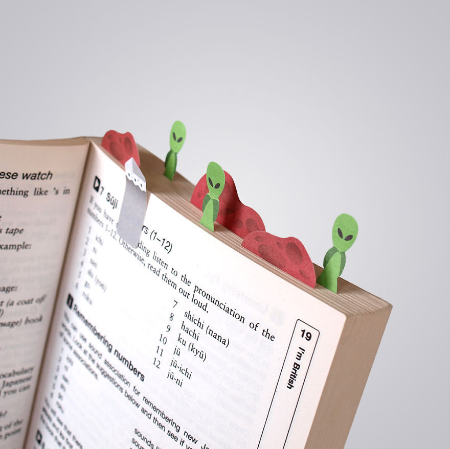 boredpanda:    Tiny Paper Bookmarks Let You Grow Charming Miniature Worlds In Your