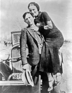 polyjuggalogeek:  Bonnie and Clyde:They were