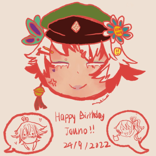 Look I Know Im A Day Late But Also I Cant Resist Teeny Chibi Jouno!! Filtered And Non Text Versions Under