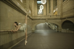 ballerinaproject:  Stephanie - Grand Central Help the continuation of the Ballerina Project Follow the Ballerina Project on Facebook, Instagram &amp; Pinterest For information on purchasing Ballerina Project limited edition prints. 