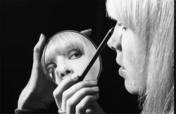 modbrother:  Anita Pallenberg On the set of the 1968 British crime drama film “Performance”. © Michael Cooper, 1968 