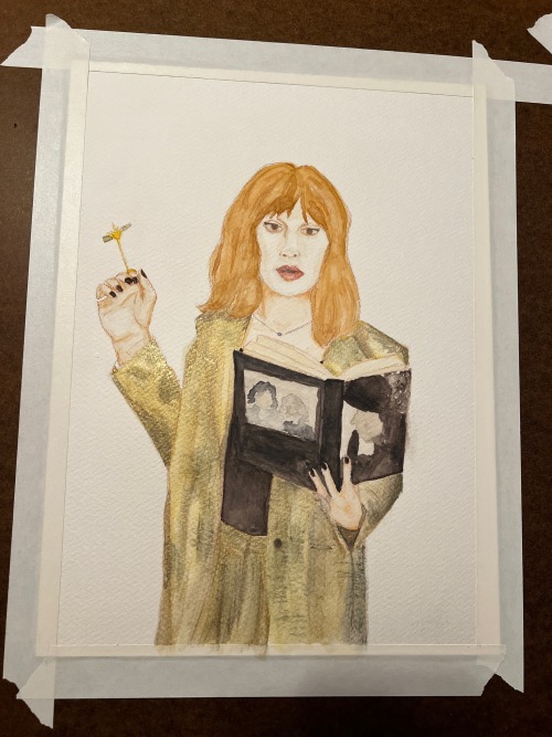 Another Watercolor Portrait Of Jinkx For Your Troubles