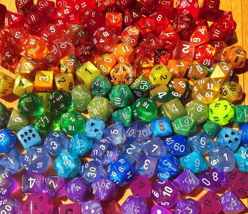 battlecrazed-axe-mage: Pride dice week: Compilation