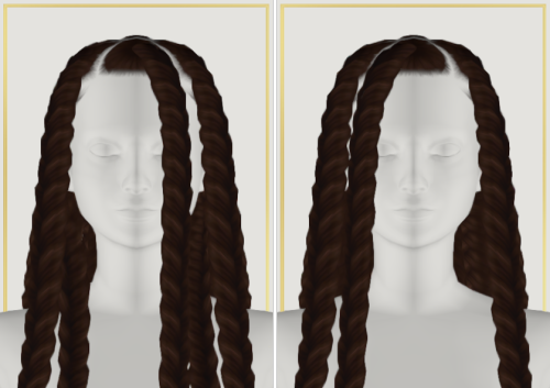 NEMMA | Female Hair (in 2 Versions)