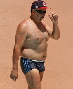 old man sexy speedo