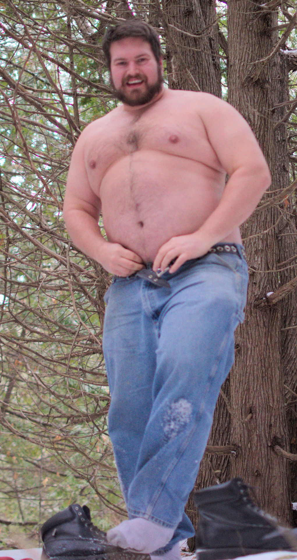 bearberlycrusher:  Outtakes from my winter set. The first one… that snow and ice