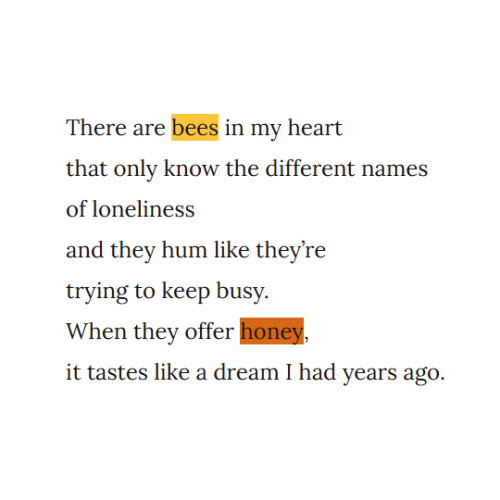 🍯🐝 1. mary Oliver, Devotions: Softest Of Mornings / 2. Ponyo (2008) / 3. vanessa Angelica Villarreal,