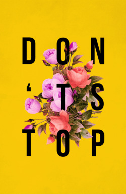 visualgraphic:  Don’t Stop by Zachary Gibson