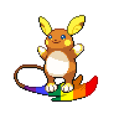 So it turns out that Alolan Raichu’s tail is 60 pixels wide, which divides very nicely into three, f