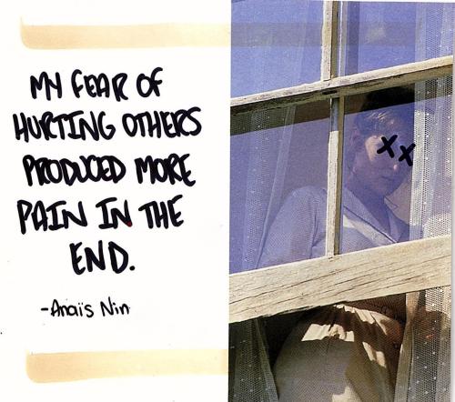 haleyincarnate:Anaïs Nin, from a diary entry featured in Mirages: The Unexpurgated Diary; 1939-1947