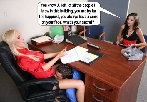 cunnilingusbliss:  a day in the life — of a happy office boy 