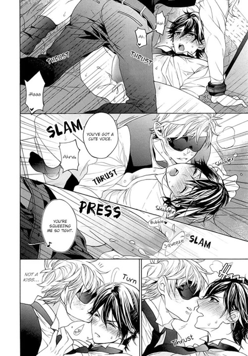 hardcoreyaoilover:  Title: Kichiku Encount Artist: Owal  This is a full manga not a dj (all though this is just an end short story one), so if you want to read the whole AMAZING thing the link is here.http://g.e-hentai.org/g/969747/bf64d2b167/