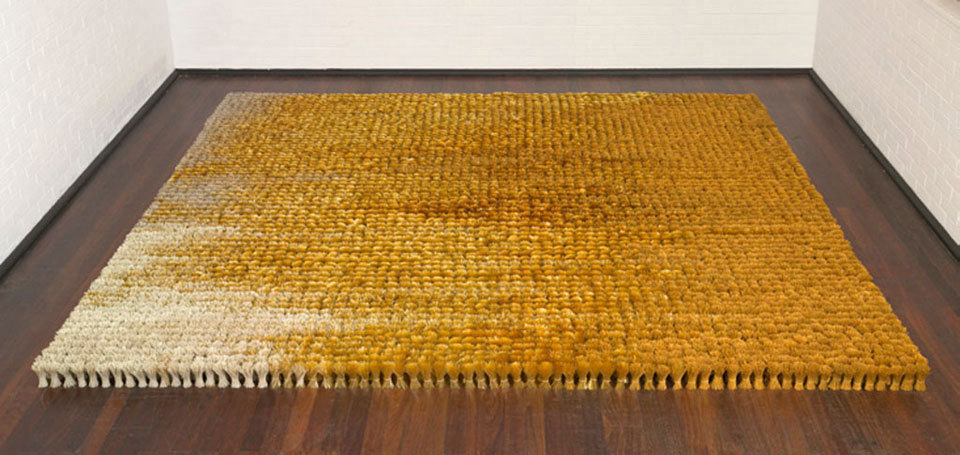 andrew-neil-parr:  &lsquo;Gather (One Million)&rsquo;Glass beads, stainless