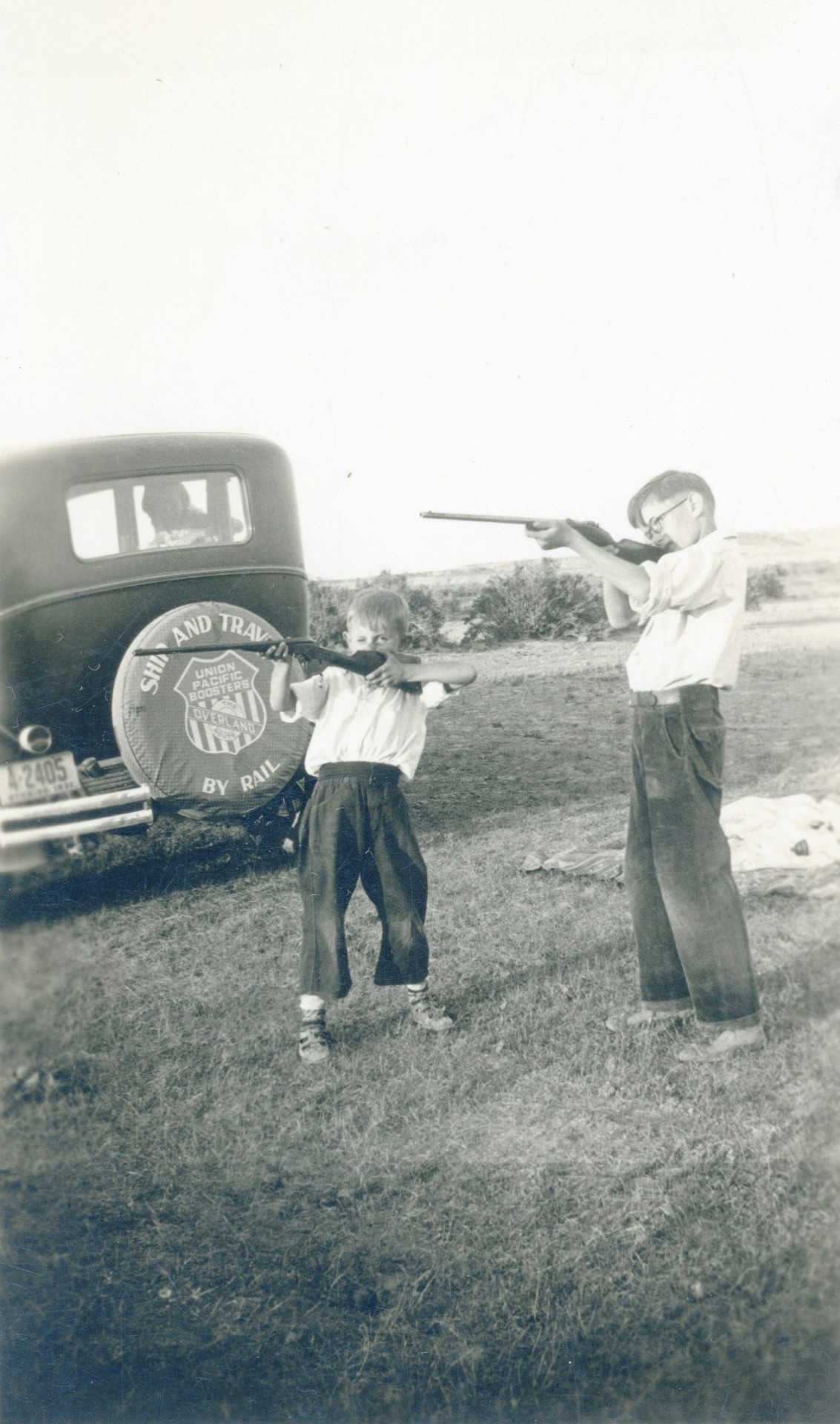 twoseparatecoursesmeet:  Target Practice, 1929 