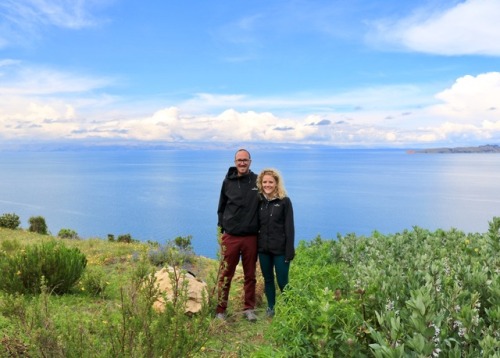 Lake TiticacaOur first stop here was this huge lake in between Bolivia and Peru and we could definit