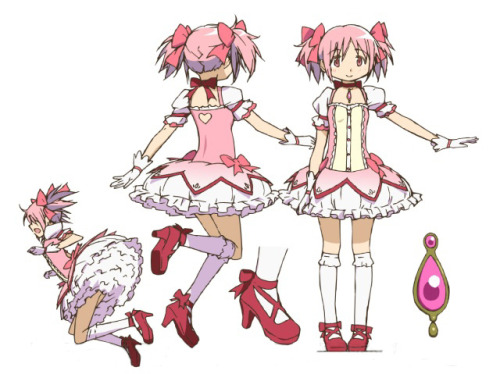 Project Magica ReferencesDecided to finally do Kaname Madoka. >.> Also posted some alternate c