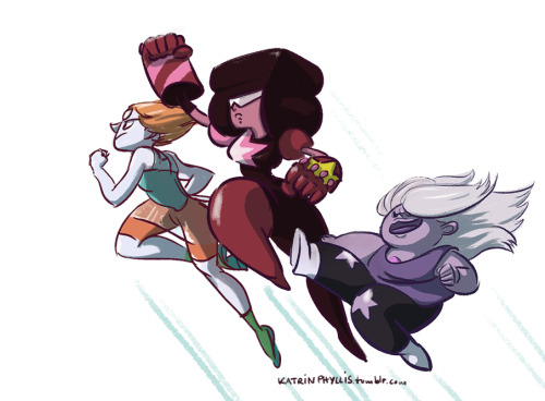 katrinphyllis:  The Crystal Gems! - Steven Universe