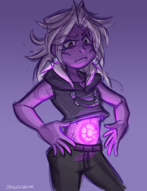 dragonbeak:  Fusing a couple of my fav purple baes together.